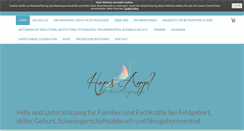 Desktop Screenshot of hopesangel.com